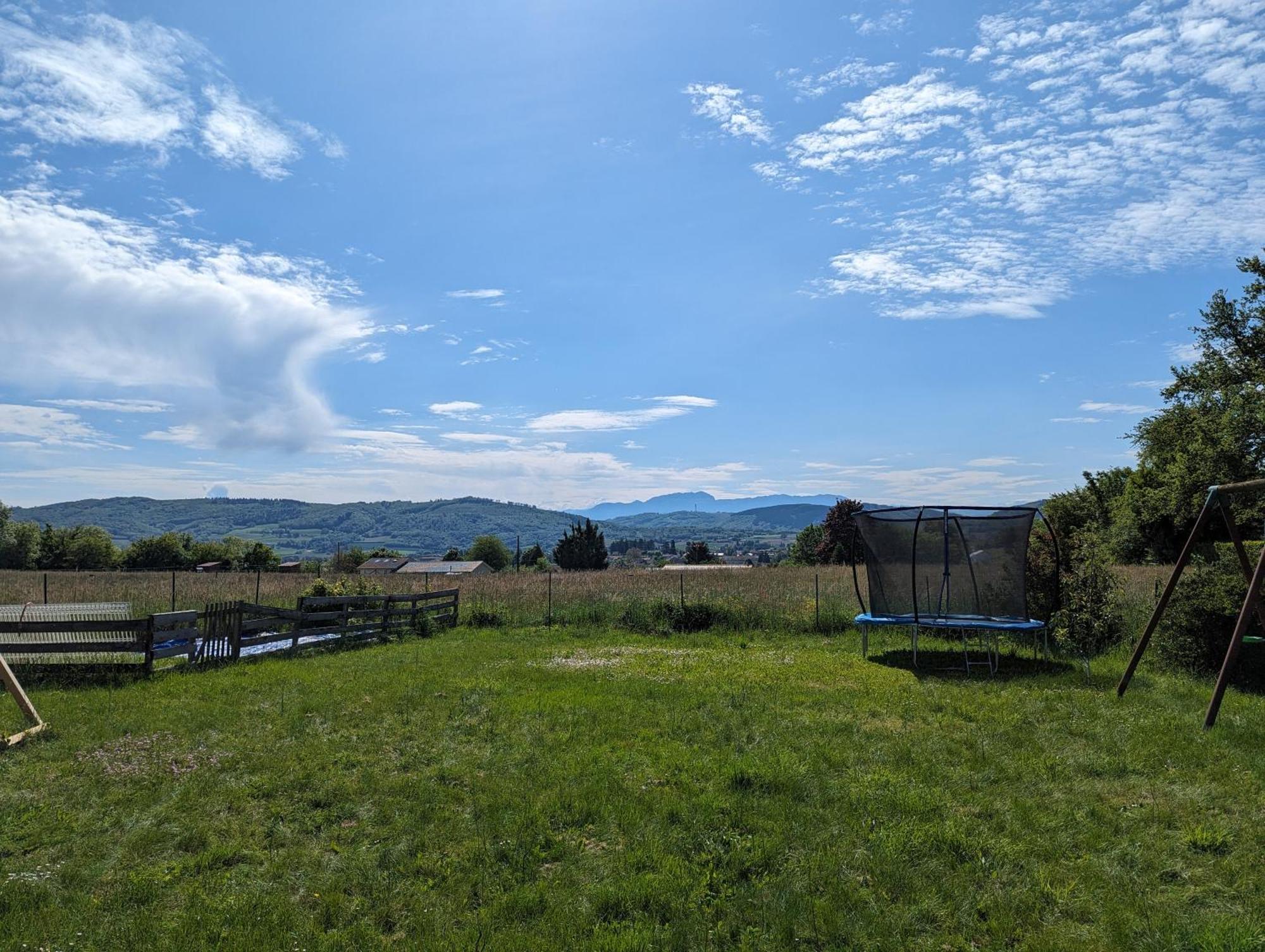 Yourte Atypique Entre Lyon Et Grenoble ! Vue Sur Les Montagnes. Nohant-en-Graçay エクステリア 写真